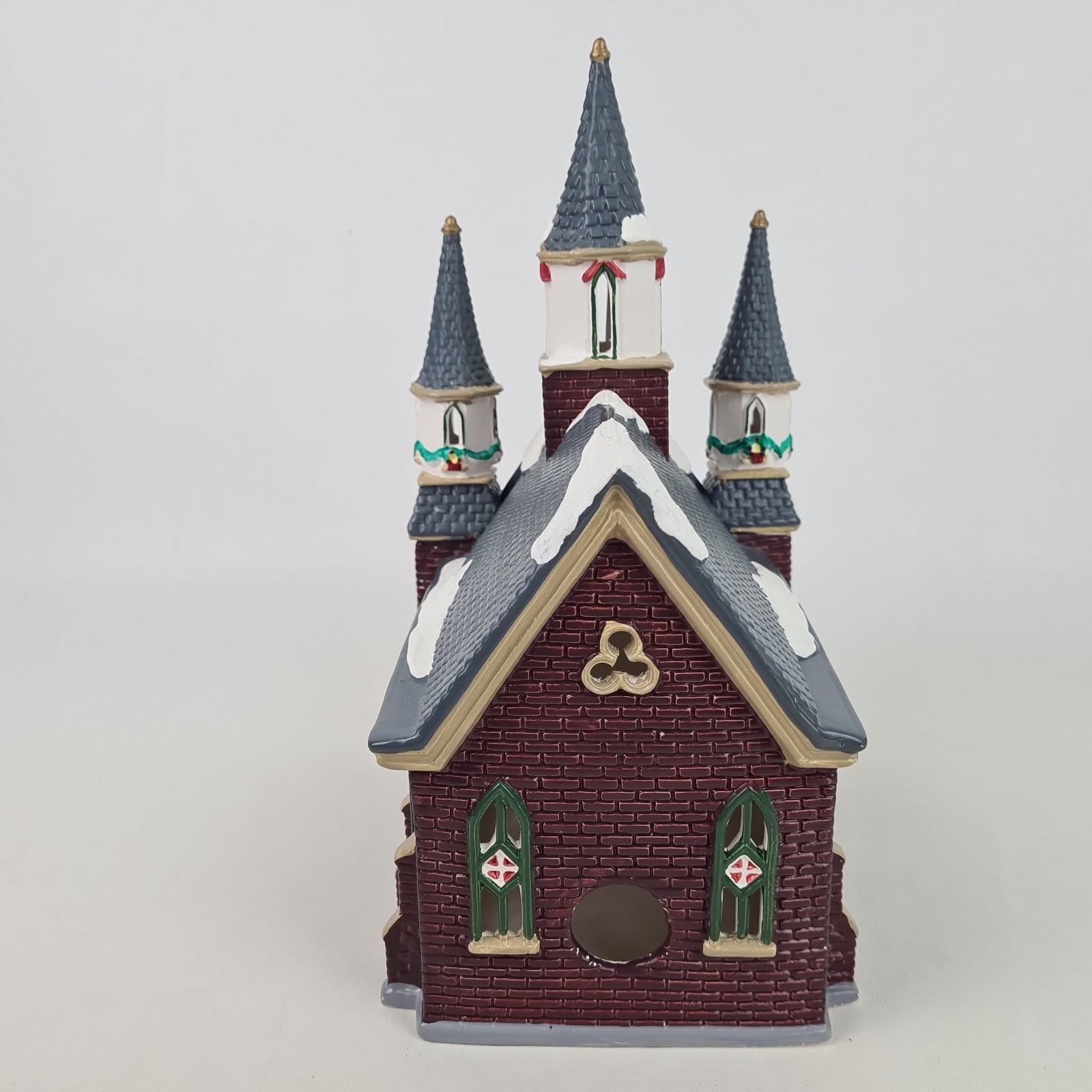 🚨 Department 56 St Lukes Church 5421-6 Christmas Snow Village Lighted Building