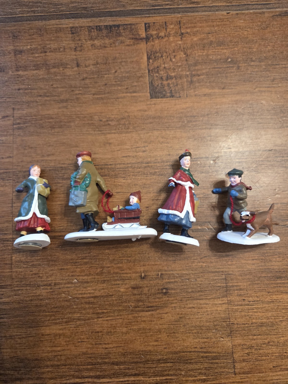 Department 56 Village Animated All Around The Park Replacement 4 Figures –