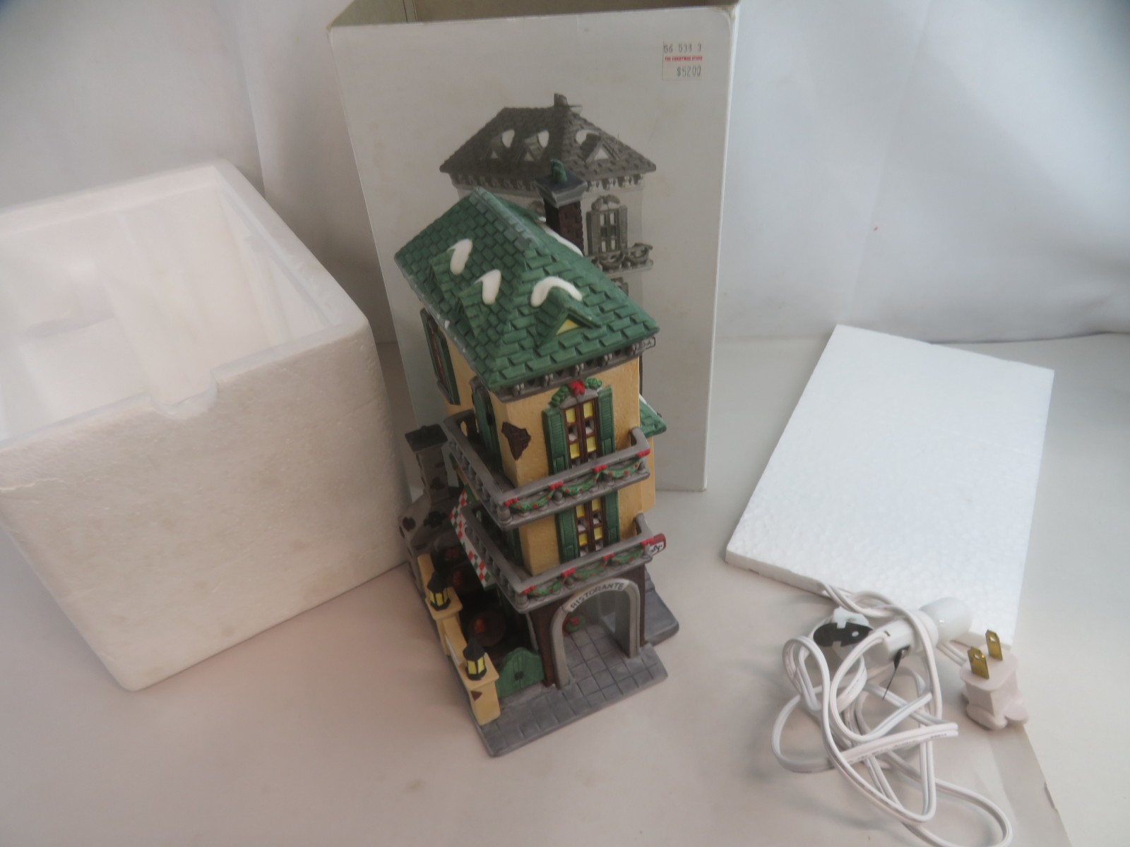 Dept 56 Christmas In The City “Little Italy” Ristorante #5538-7