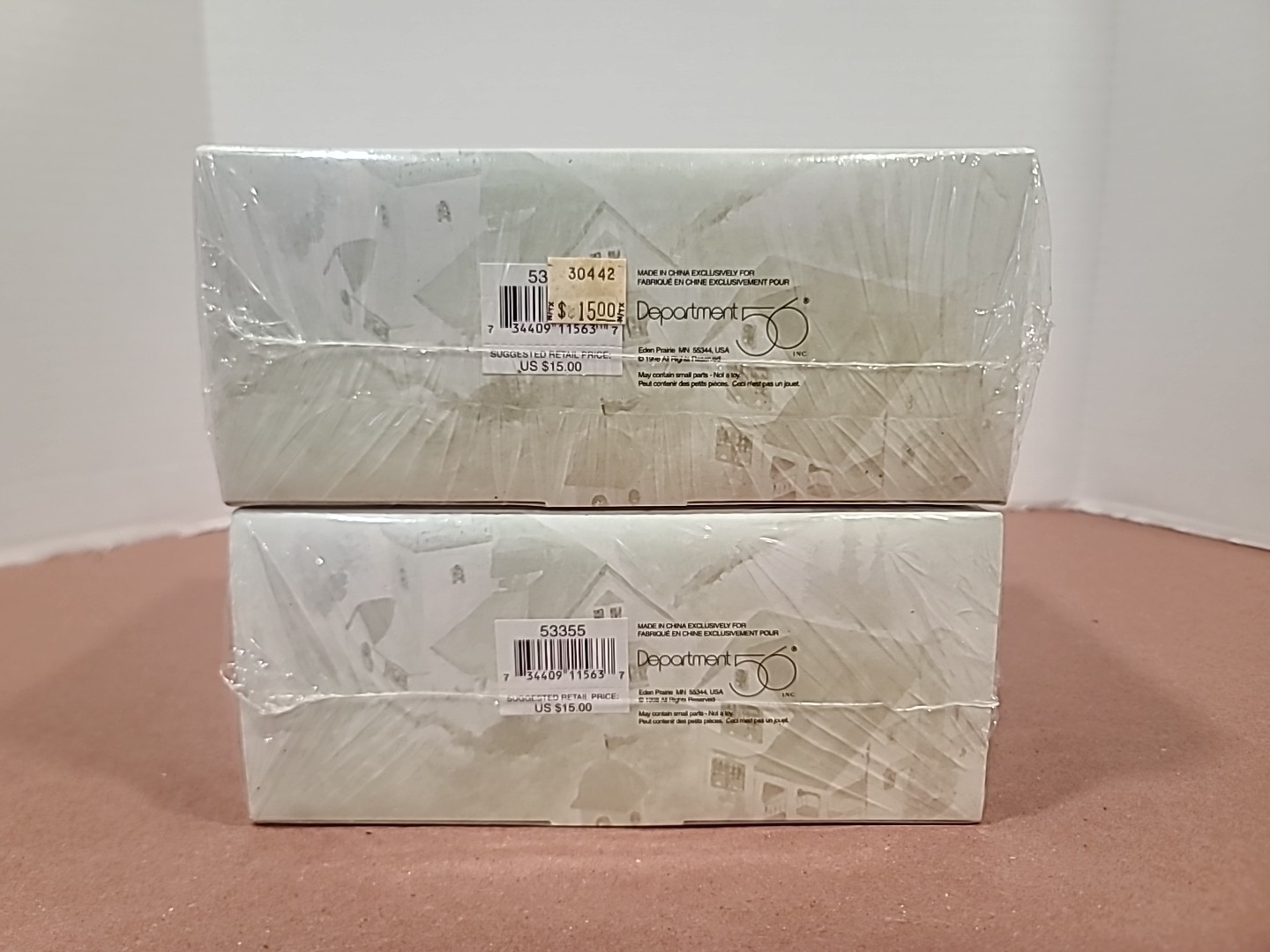 Lot Of 2 Department 56 Seasons Bay Beach Front Factory Sealed NEW