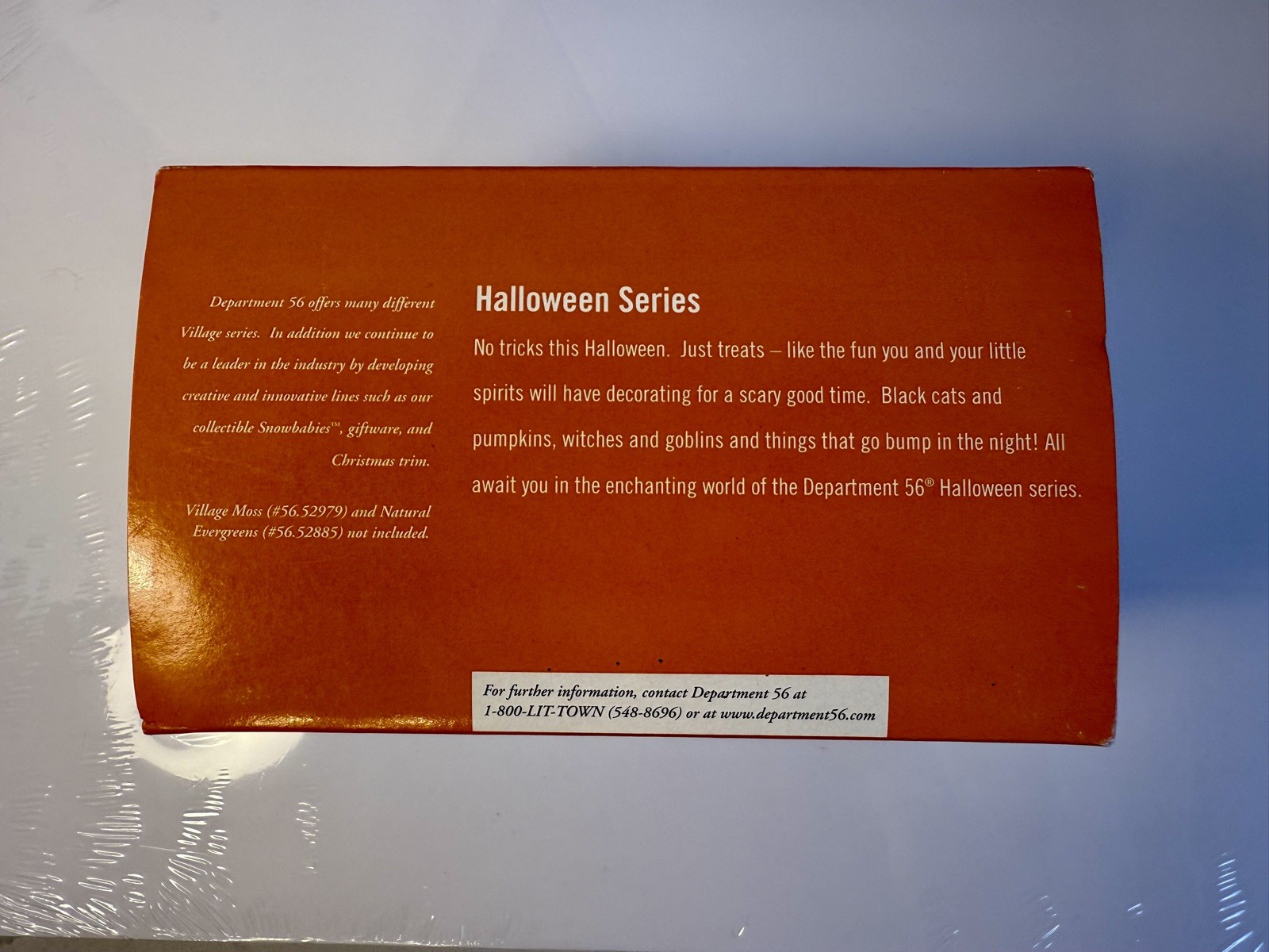 Dept 56 Halloween Village Bone To Be Wild 56.53221 Department 56 Motorcycle 2005