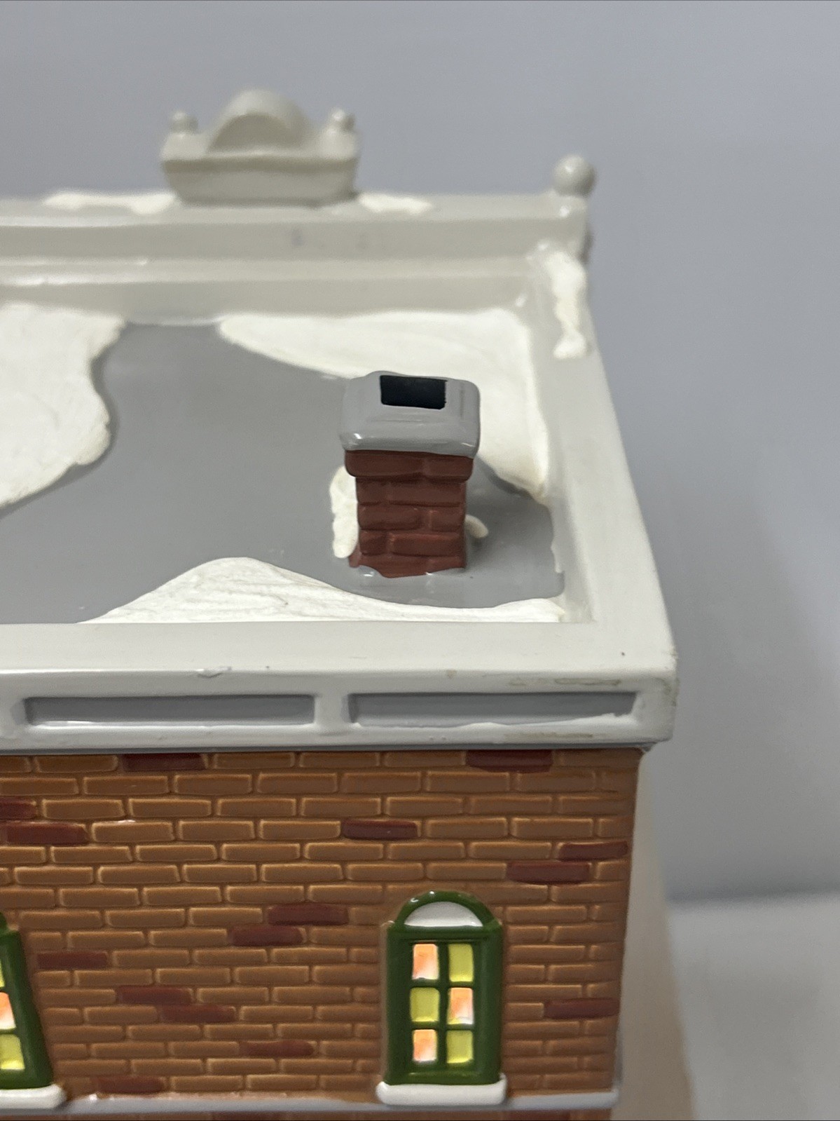 1995 Snow Village Police Station, 56th Precinct, Department 56 Retired Vintage