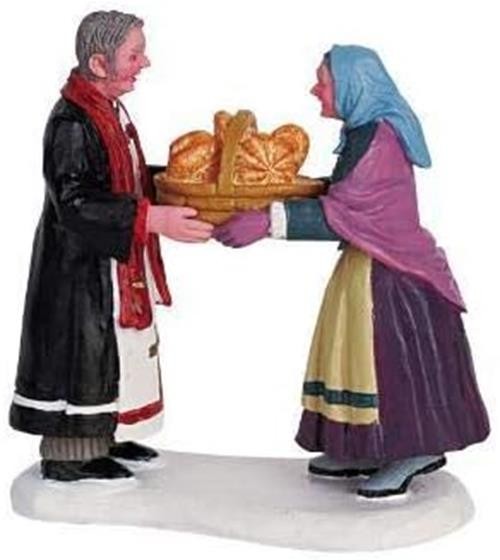 ROLLS FOR FATHER Priest Minister Clergy Lemax 2006 NEW #62271 RETIRED READ