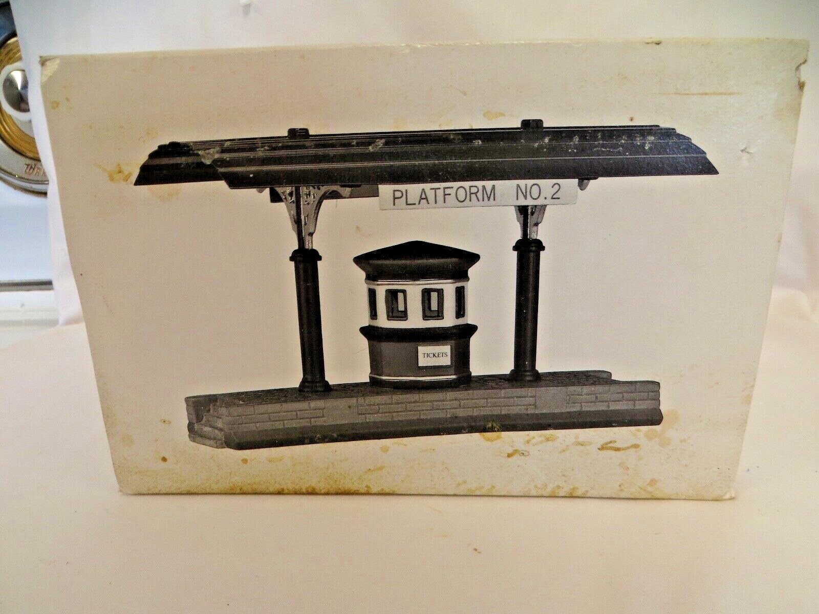 Dept. 56 Heritage Village Platform No. 1 In Original Box