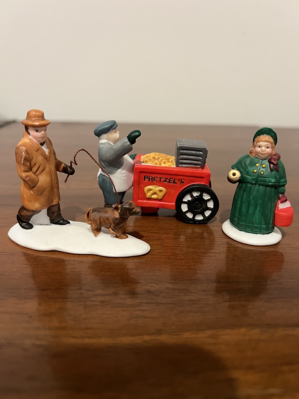 Department 56 City People and Holy Cross, Set of 4 Figures