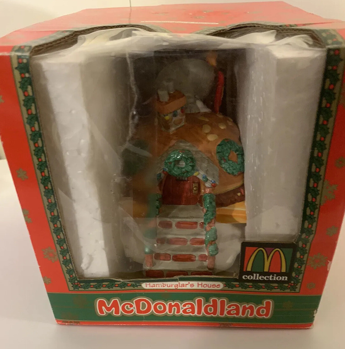McDonaldland Christmas Village Collection Hamburglars House McDonalds Vintage 97