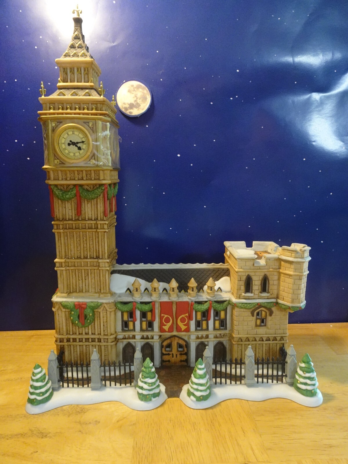 DEPT 56 DV Big Ben Historical Landmark Christmas London 58341 1998 NIB