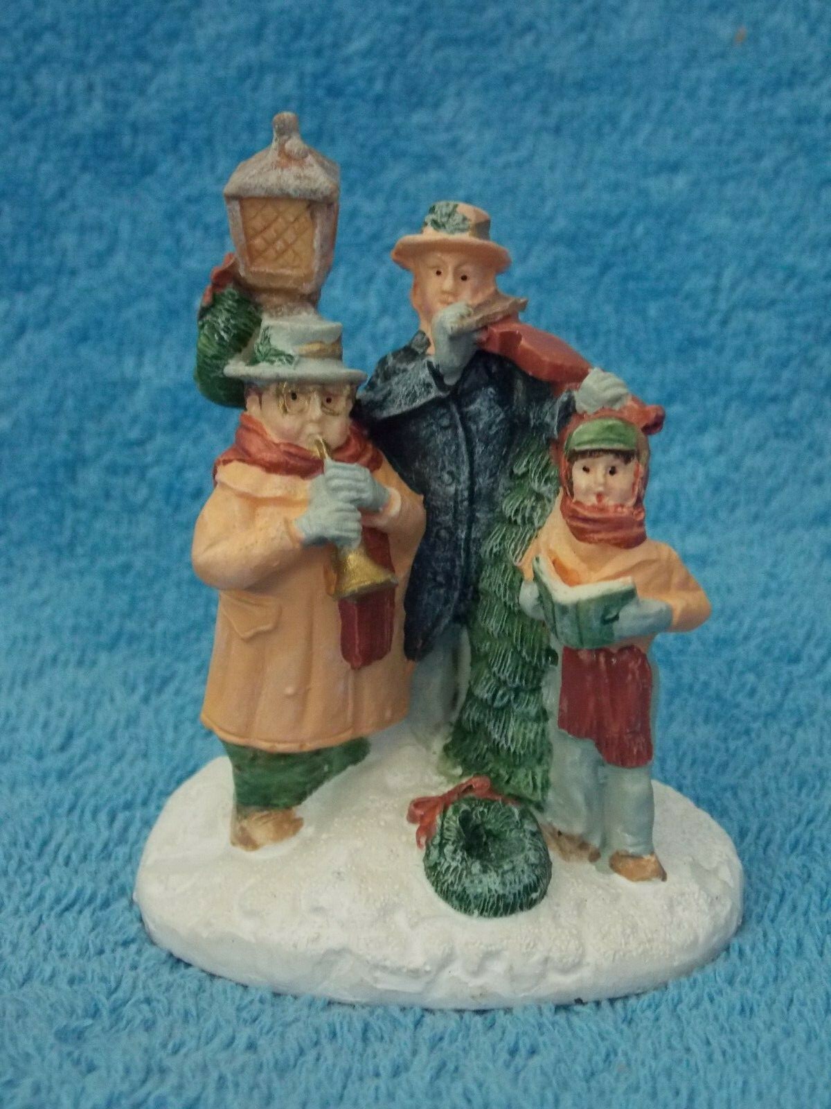Christmas Village Resin Accessory Musicians & Singer Oriental Trading Co