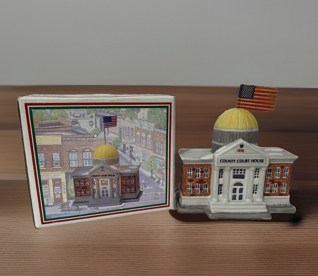 Home Town America 1993 Collection County Court House 1898 Home Town Of America