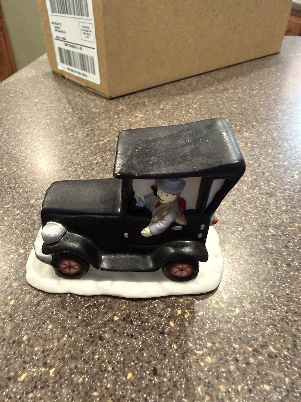 its a wonderful life village George Bailey Black Car
