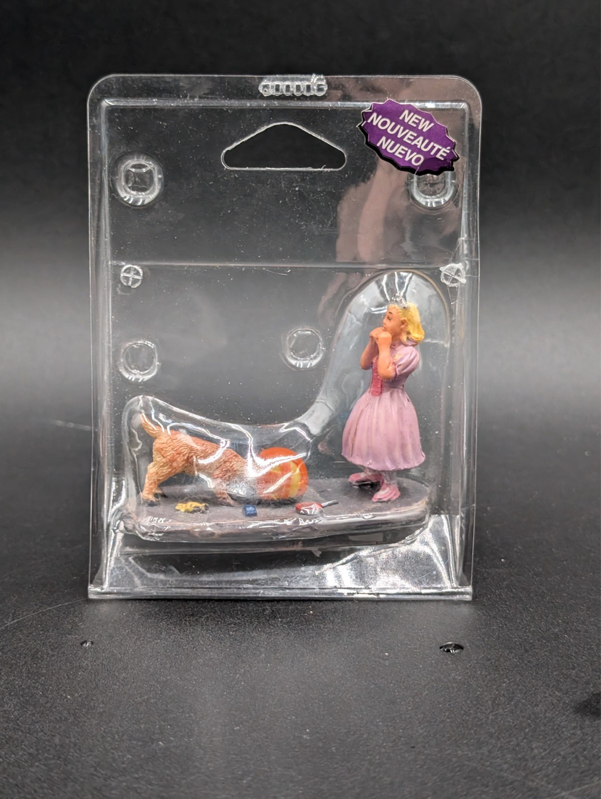 Lemax candy theif princess dog Halloween Village accessory