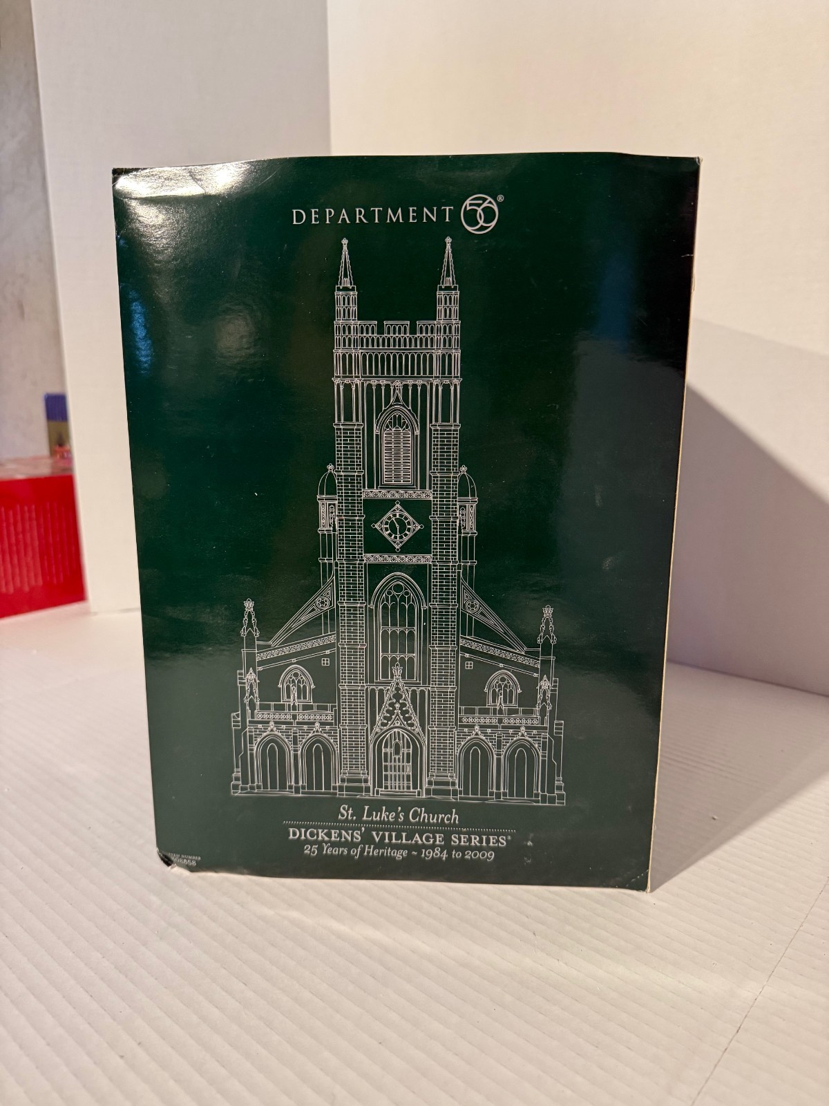 Dept 56 Dickens Village 25 years of Heritage St Luke’s Church