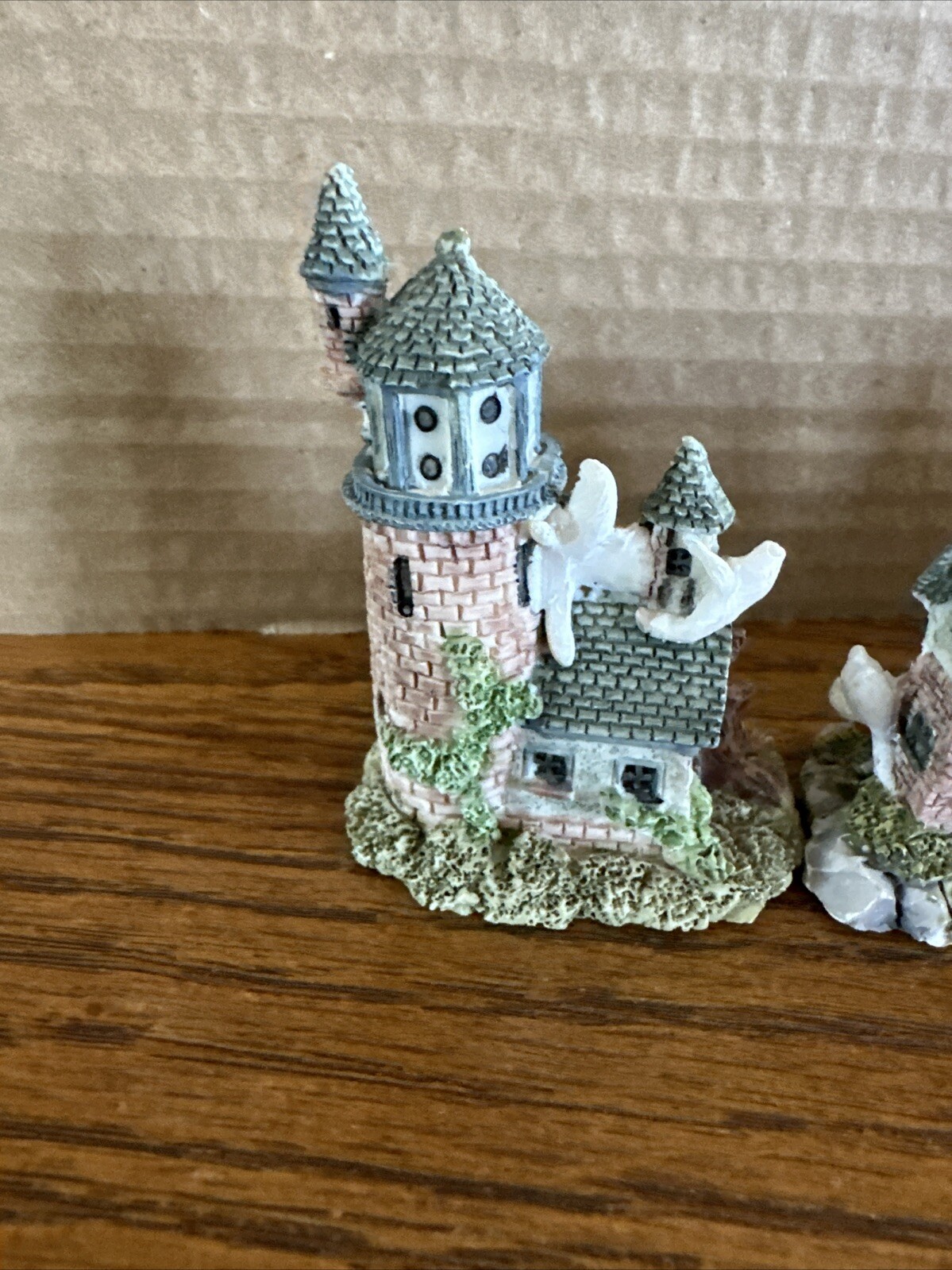 Haunted Houses Set of 3 | Hollow Resin Decor | Halloween Houses 2 Inches