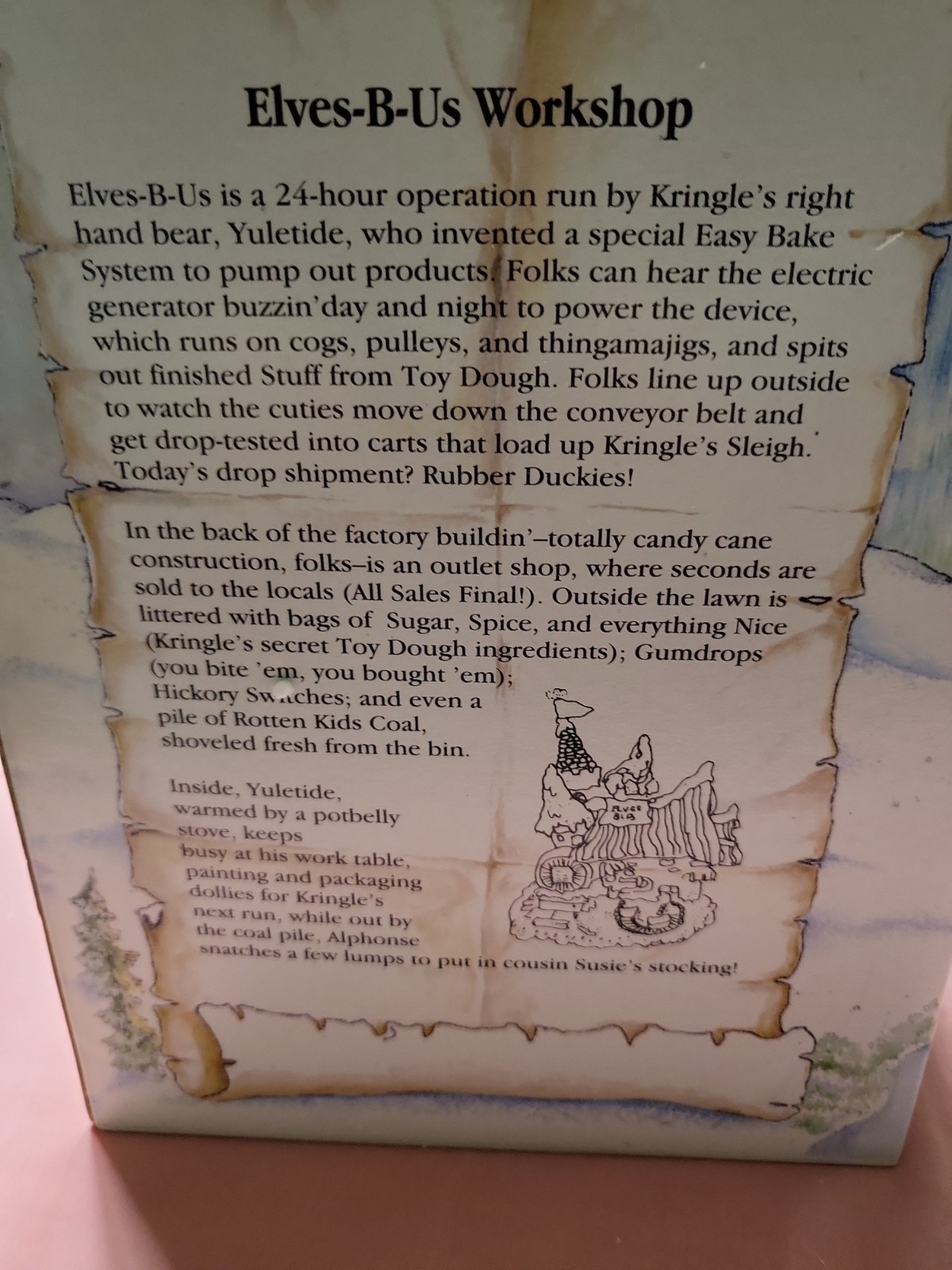 Boyds Bearly Built Village ELVES-B-US WORKSHOP