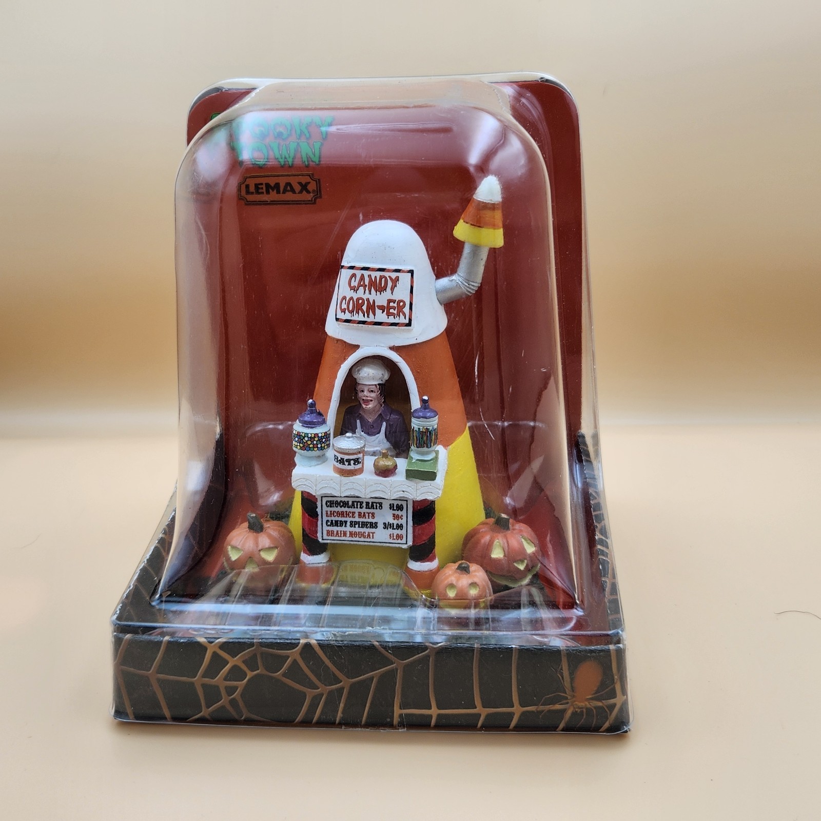 Lemax Spooky Town Halloween Cand Corn-er Village Accessory 2016 #83349 in Box