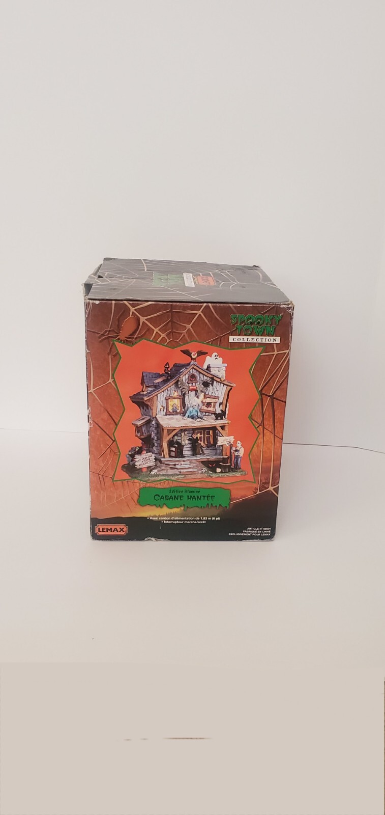 2010 Lemax Limited Edition Halloween Spooky Town Haunted Cabin