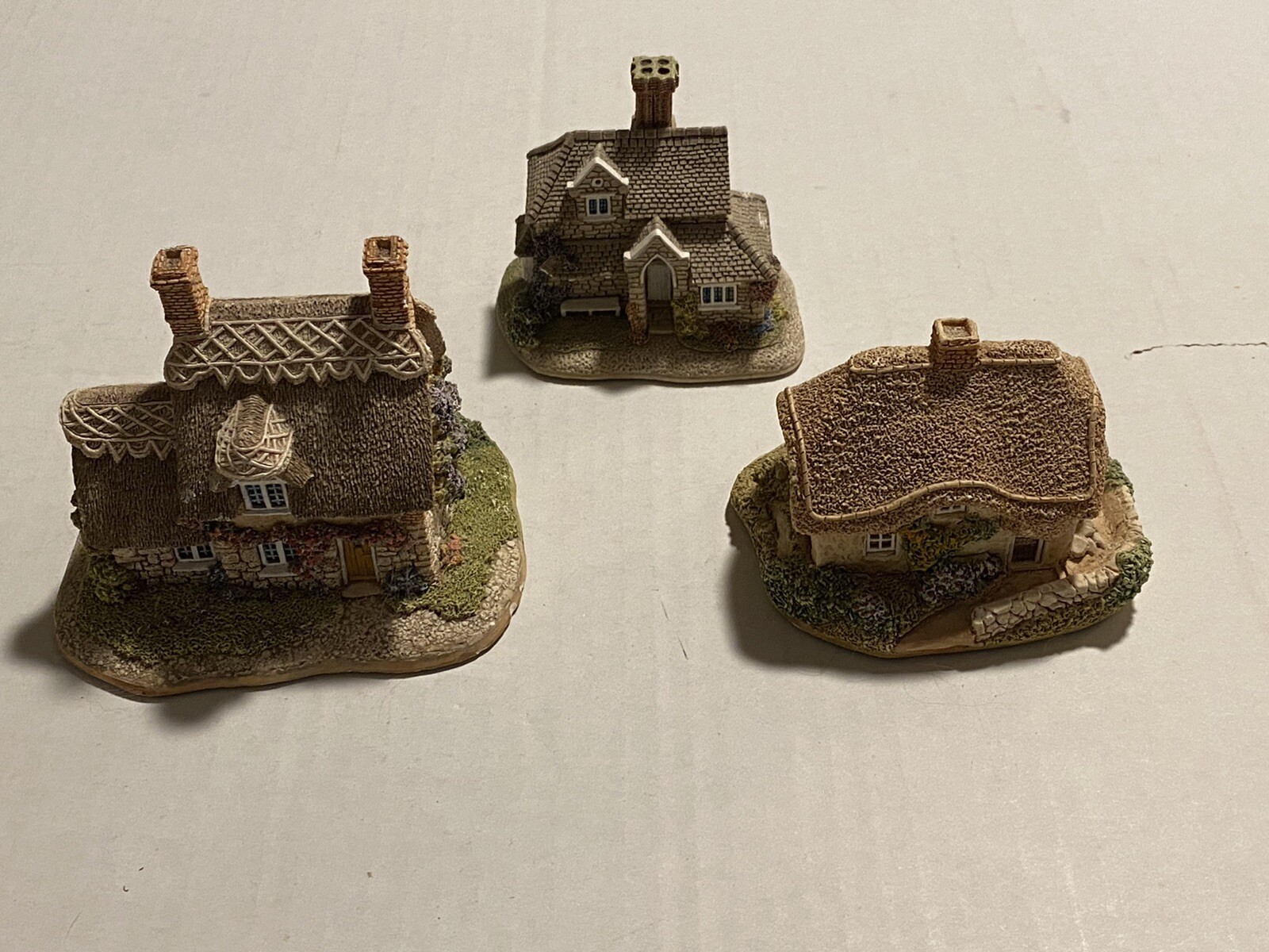 Lilliput Lane Lot – 3 Cottages – Clover, Sweet Briar, Ploughman *