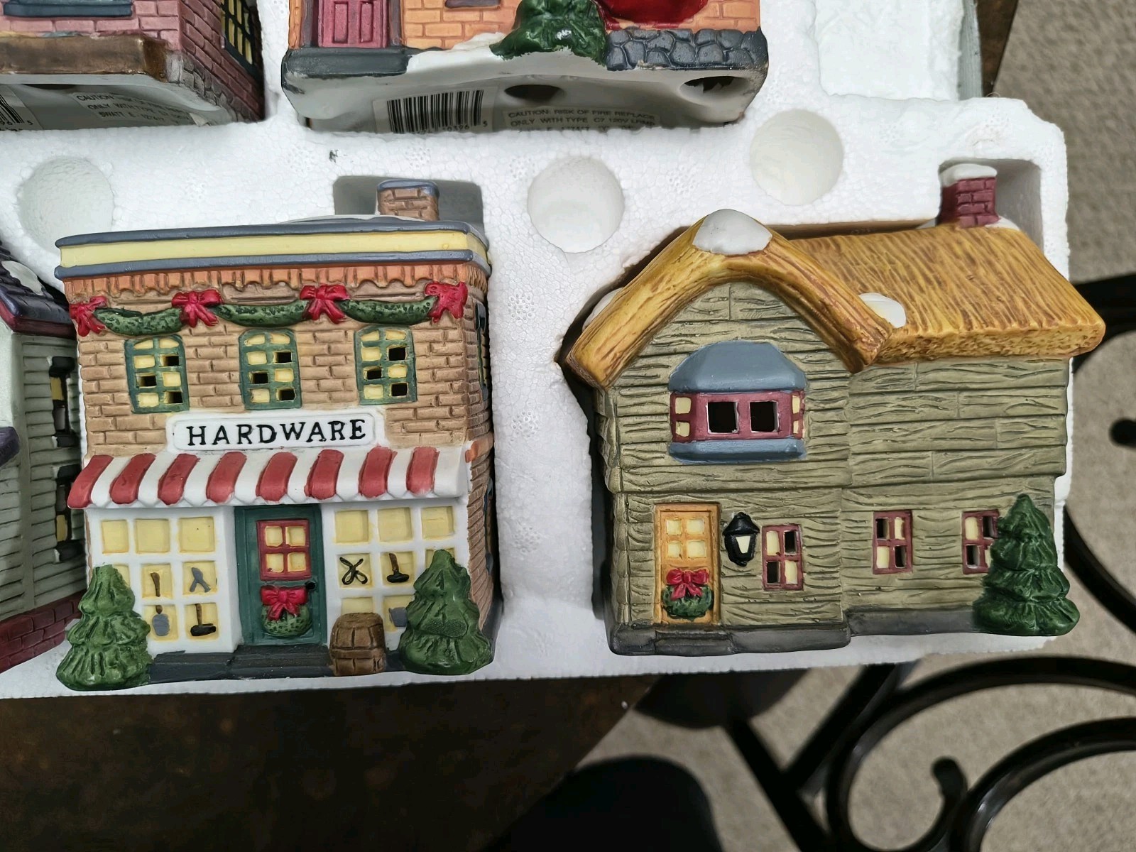 Trim A Home Christmas Holiday Village Church Porcelain Building 1993 Kmart