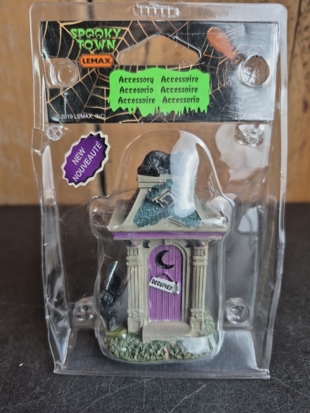 Haunted Outhouse Sculpture Lemax Spooky Town Collectible Figure 94523