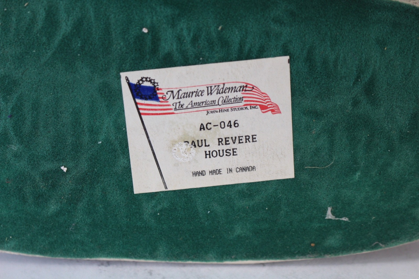 AMERICAN COLLECTION MAURICE WIDEMAN – PAUL REVERE HOUSE AC-046 SCULPTURE