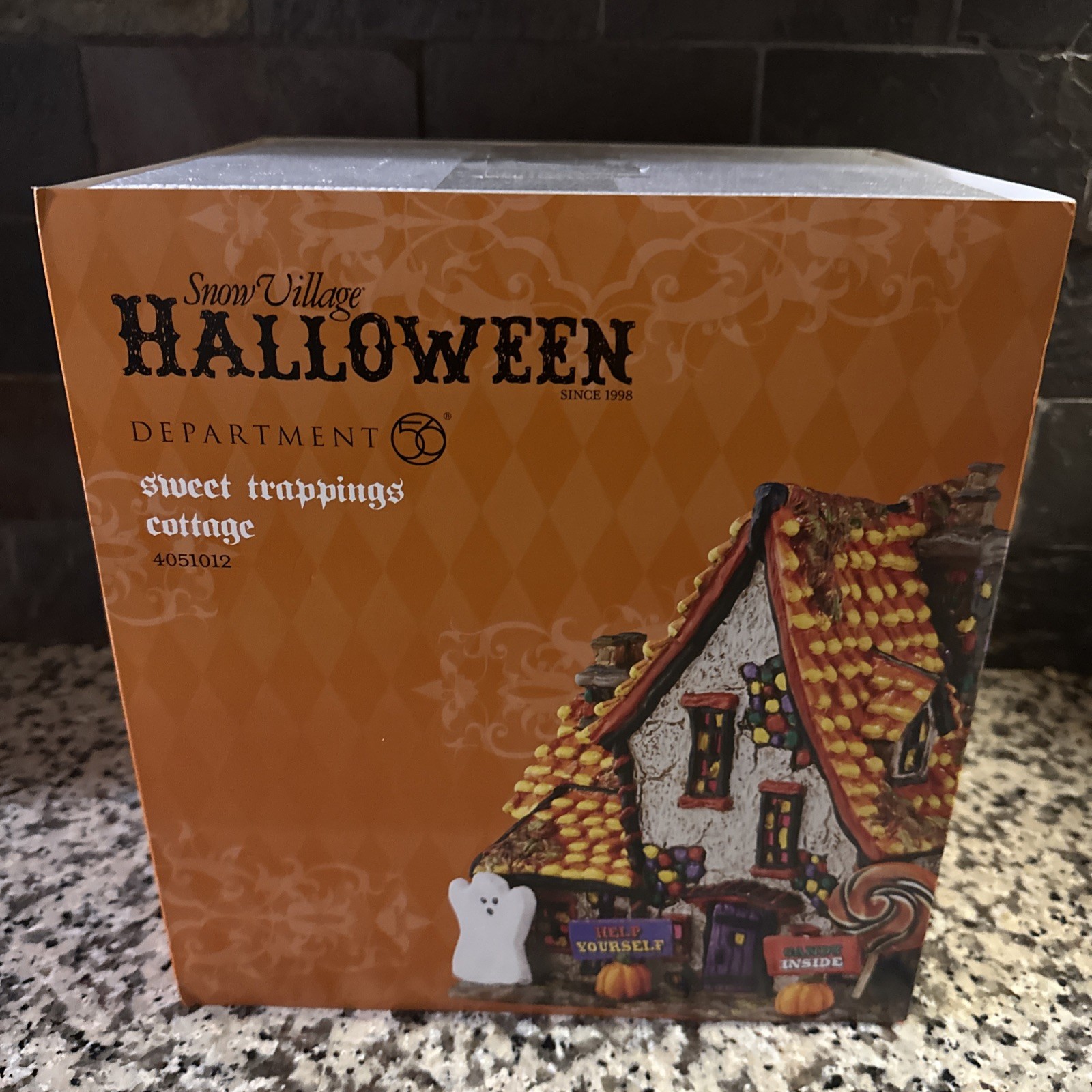 Retired Department 56 Snow Village – Sweet Trappings Cottage Factory Sealed
