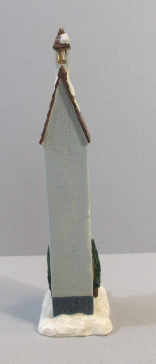 Lot of 3 Franks Nursery & Crafts Skinny Christmas Village Buildings