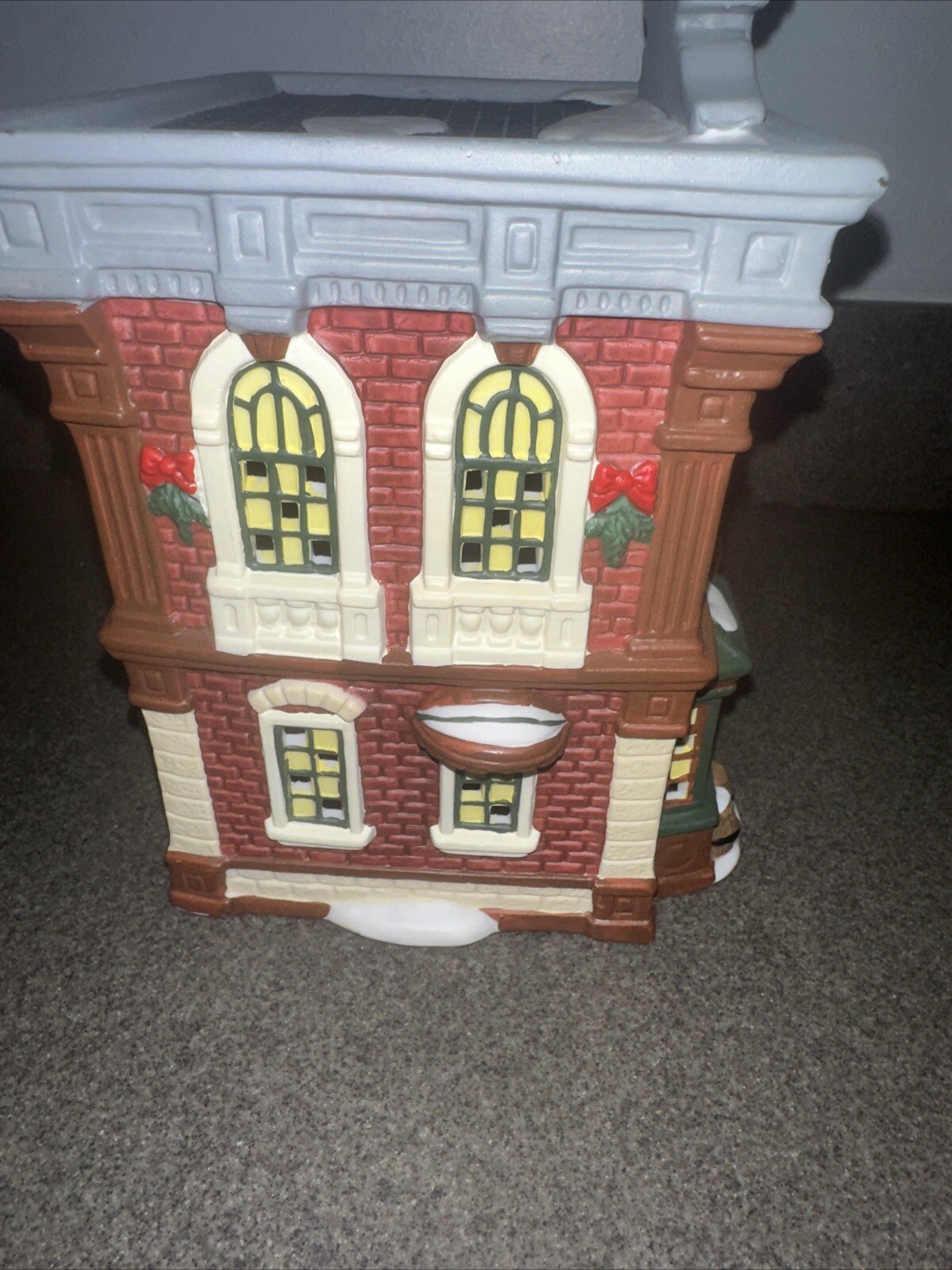 Heartland Valley Village Lighted Building Grocery Store O’ Well 1997-no Box