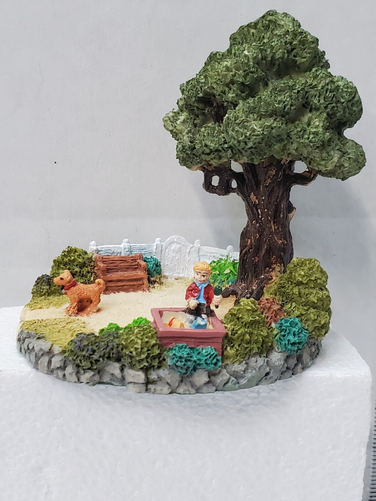 Liberty Falls AH300 Playground AH49 AH50 Bench Tree Pine Evergreen Sign
