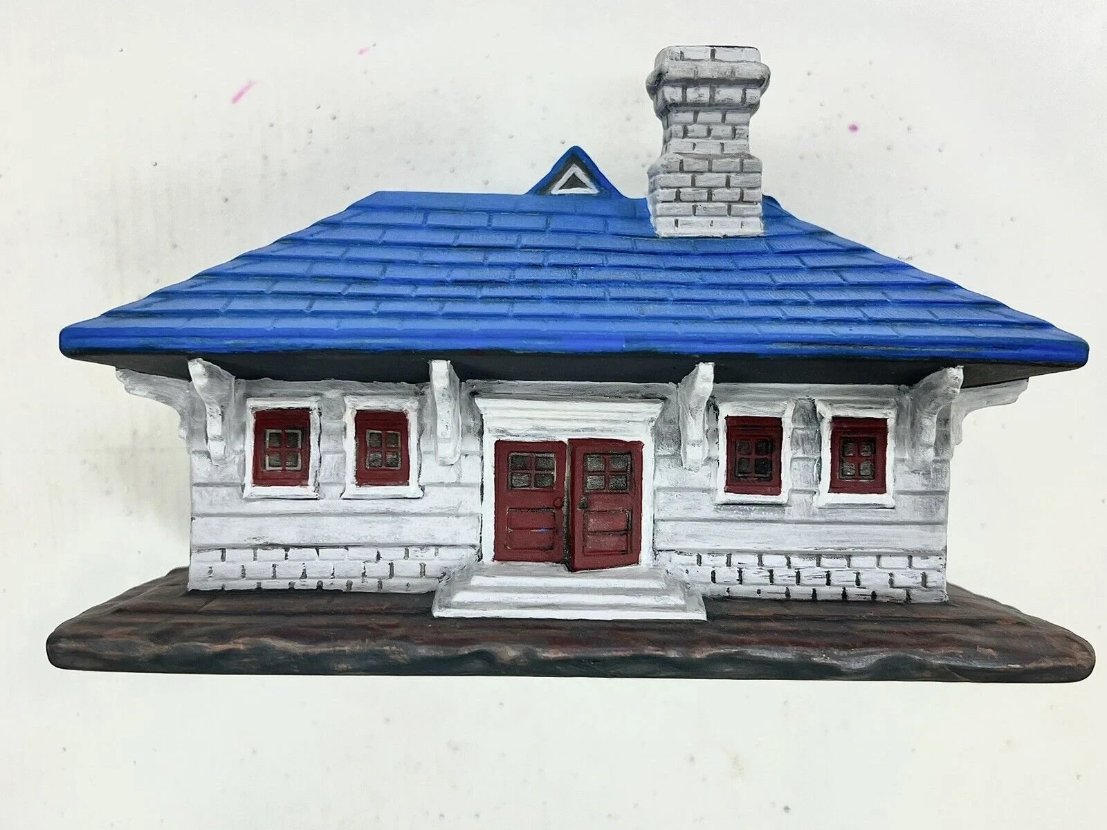 Christmas Village Vintage ’80’s Ceramic Pieces- Hand Painted Byron Molds
