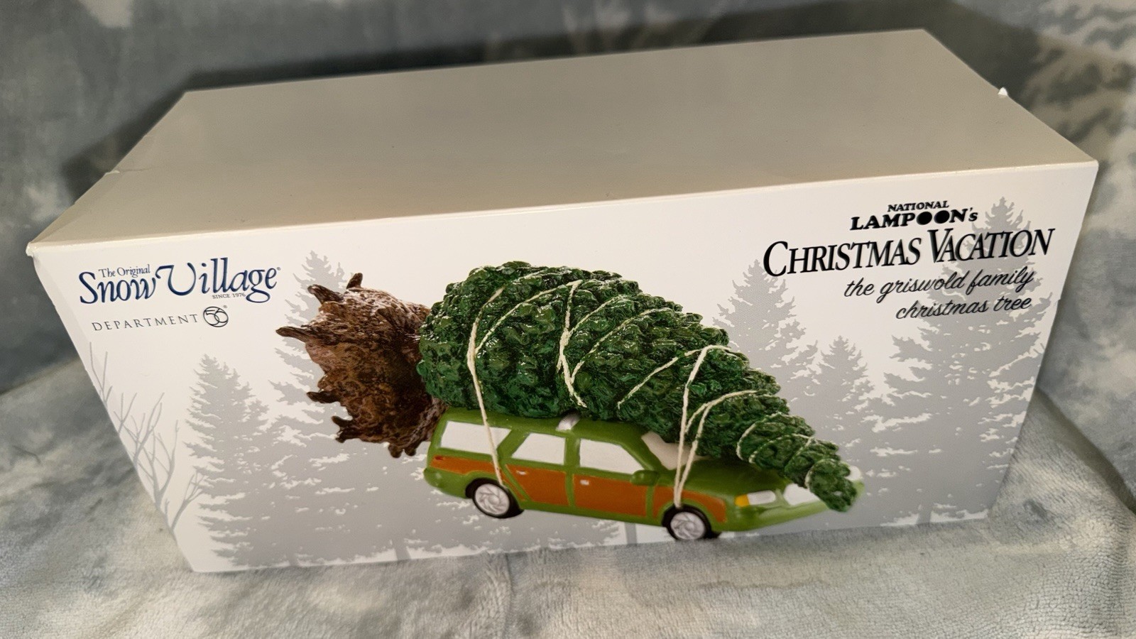 NIB DEPT 56 THE GRISWOLD FAMILY TREE & CLARK WITH SQUIRREL CHRISTMAS VACATION