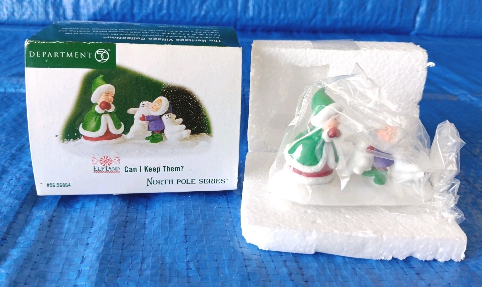 CAN I KEEP THEM? North Pole Series – Department 56 Elf Land #56.56864 – (NEW)