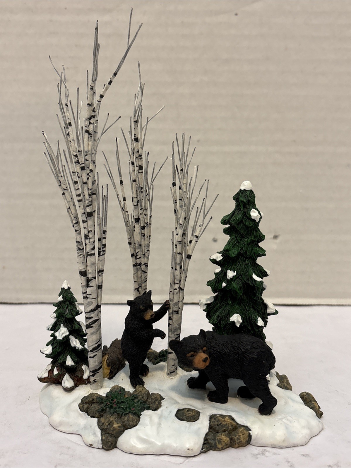 Pre-Owned/Used w/o Box*Department 56 “Woodland Animals at Mill Creek”*Bears