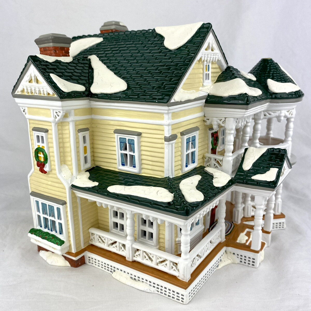 Department 56 Snow Village Carpenter Gothic Bed & Breakfast In Box 56.55043