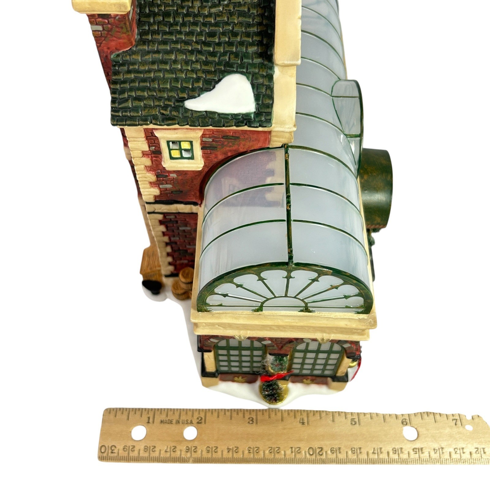 Department 56 Regent Street Coffeehouse Dickens Village 2002 Box Light Cord EUC