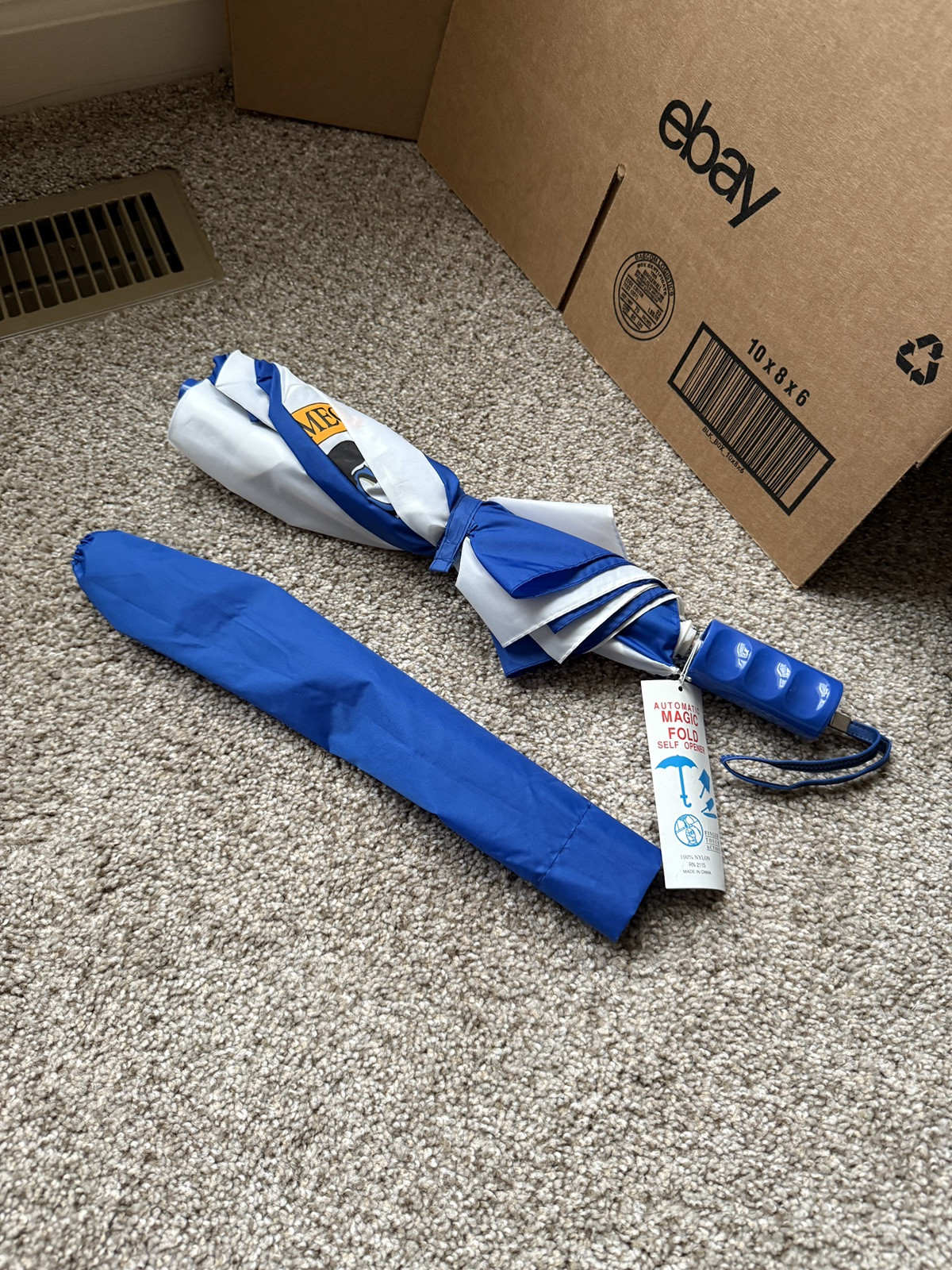 UMBRELLA – Cat’s Meow Collectors Club Member – Automatic Self Opener – Nylon