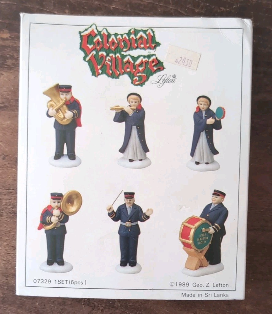 Vintage 1989 LEFTON’S Colonial Village, SALVATION ARMY 07329 Good Samaritan Band