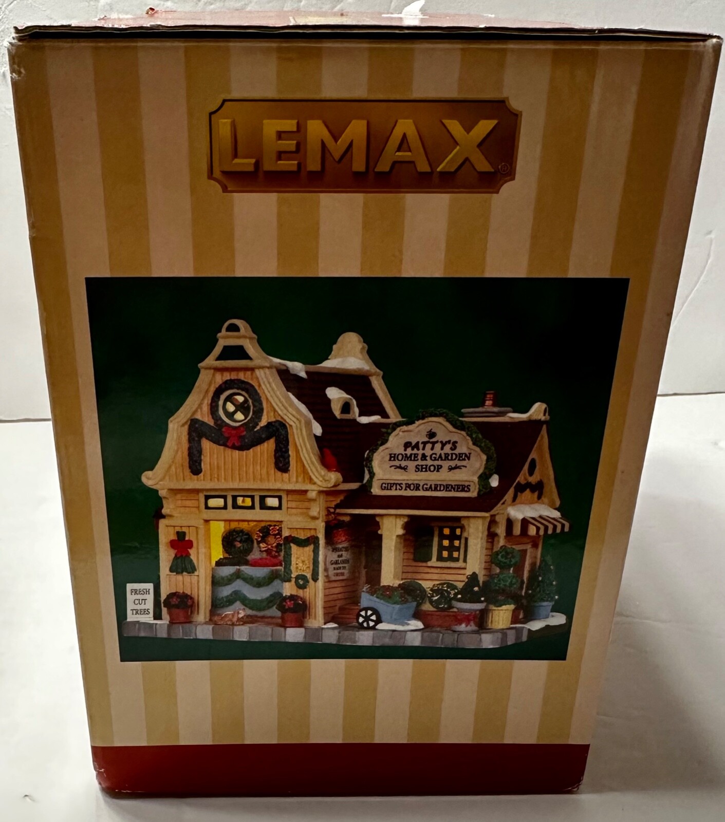 Lemax #35533 PATTY’S HOME & GARDEN SHOP Lighted Building in Pkg ~ Retired 2016