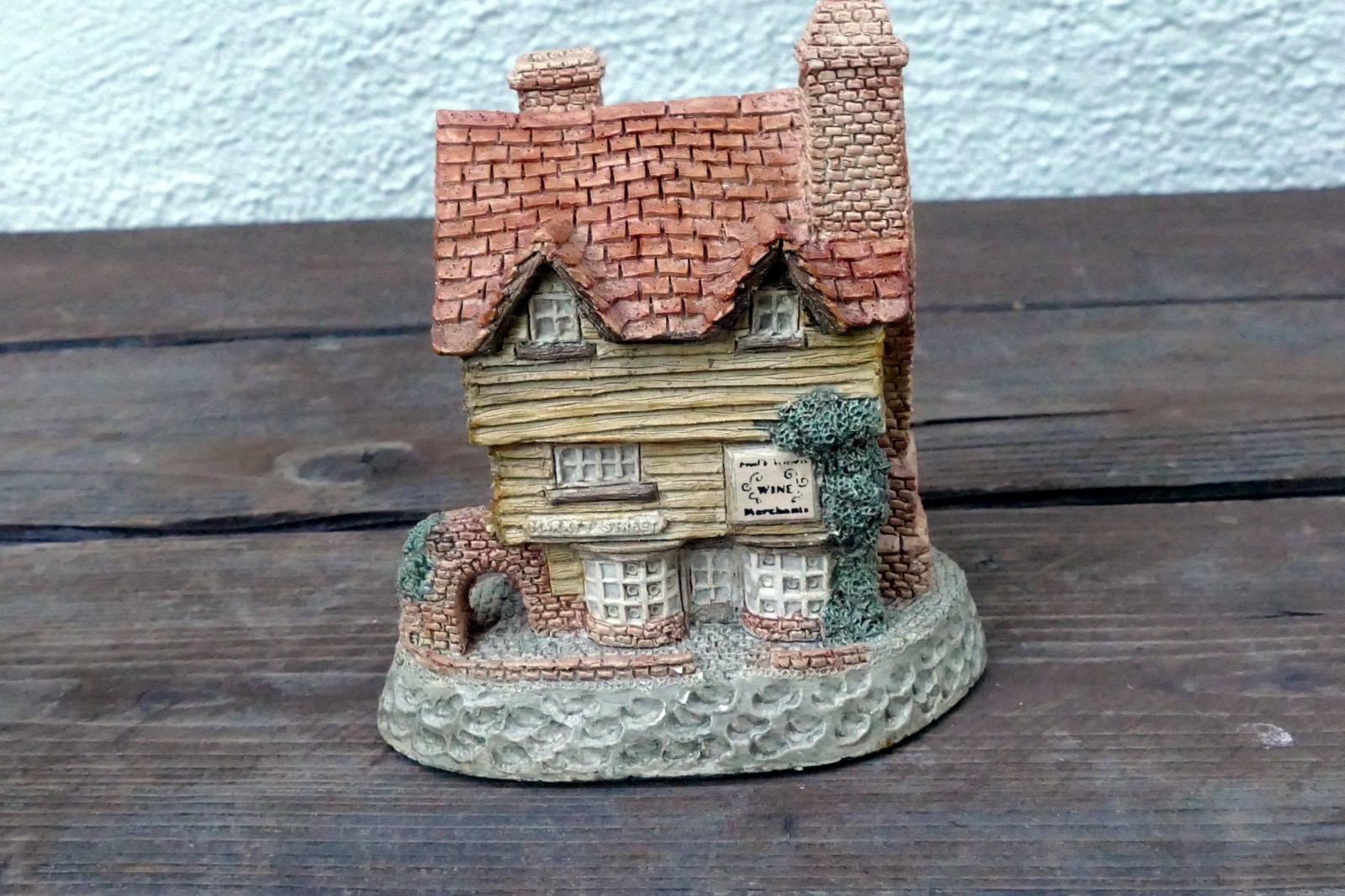 David Winter The Wine Merchant Hand Painted Figurine Made in England