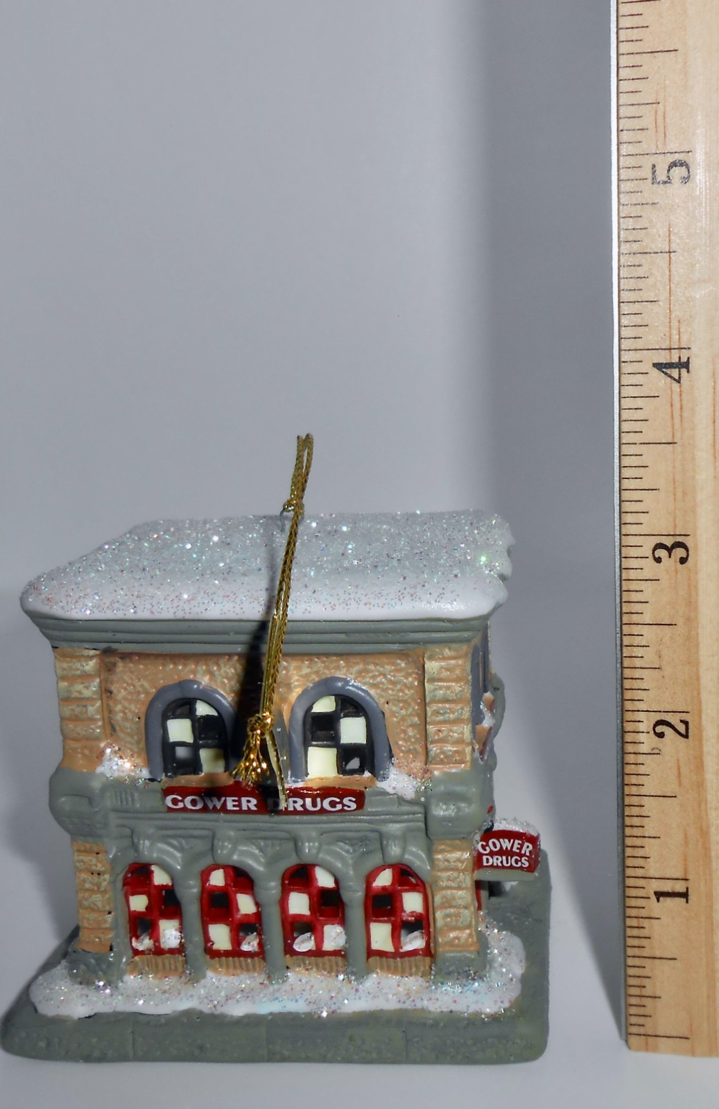 Enesco IT’S A WONDERFUL LIFE Christmas Ornament 2003 GOWER DRUGS Series I H46
