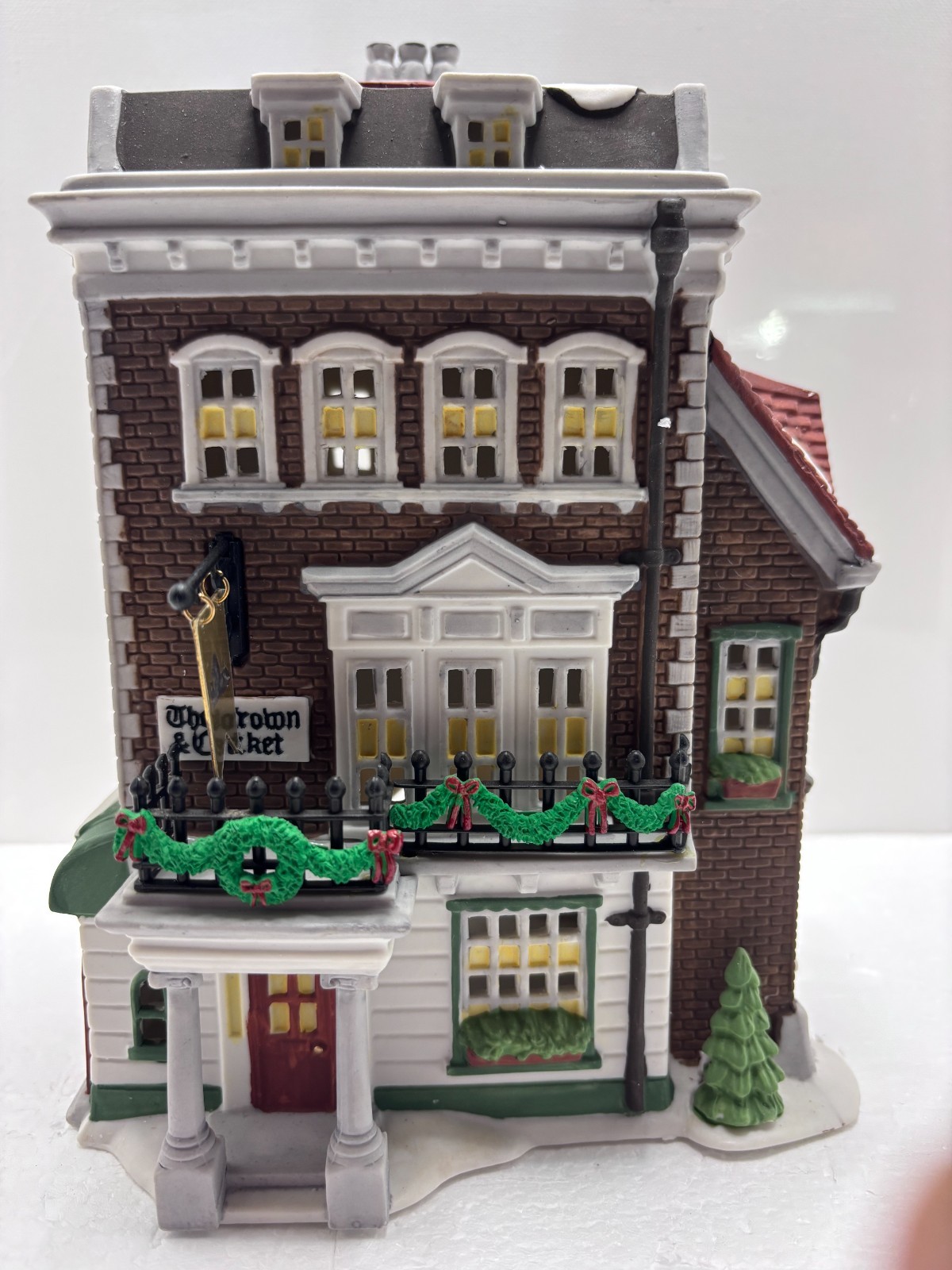 Dept 56 – Dickens Village – Crown & Cricket Inn – 1st Edition 1992,v #57509