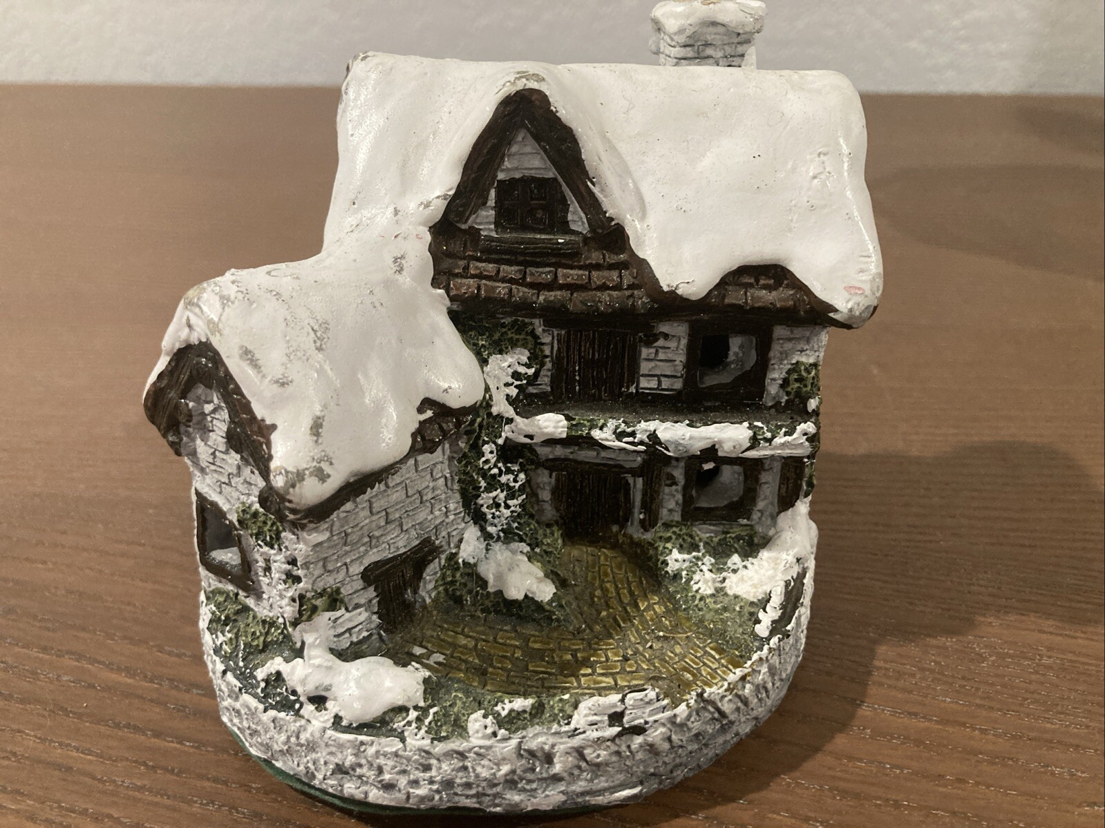 Vintage Lighted Cottage Charmers SNOWHOUSE Christmas Village 4.5” … WORKS!