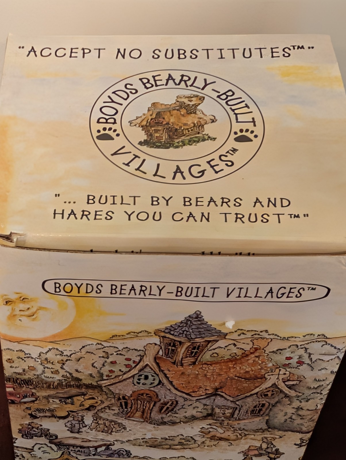 Boyds Bearly-Built Villages Boyds Town Village Cottage House Limited Boxed