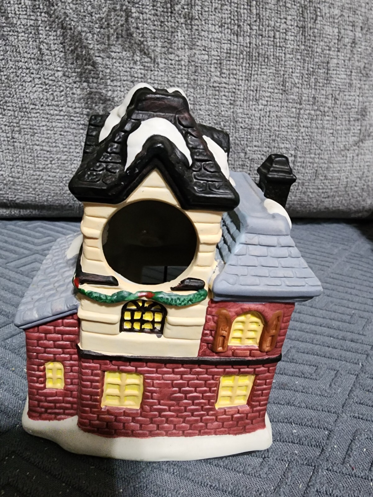 Ceramic Christmas Village, Boots shop, 5.5 inches
