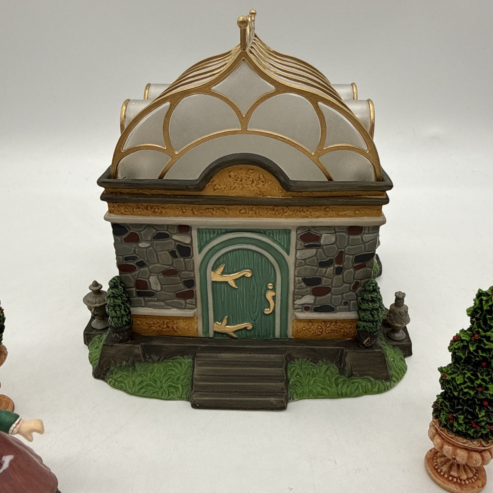 Dept 56 Lilycott Garden Conservatory Christmas Village House AS IS READ MORE