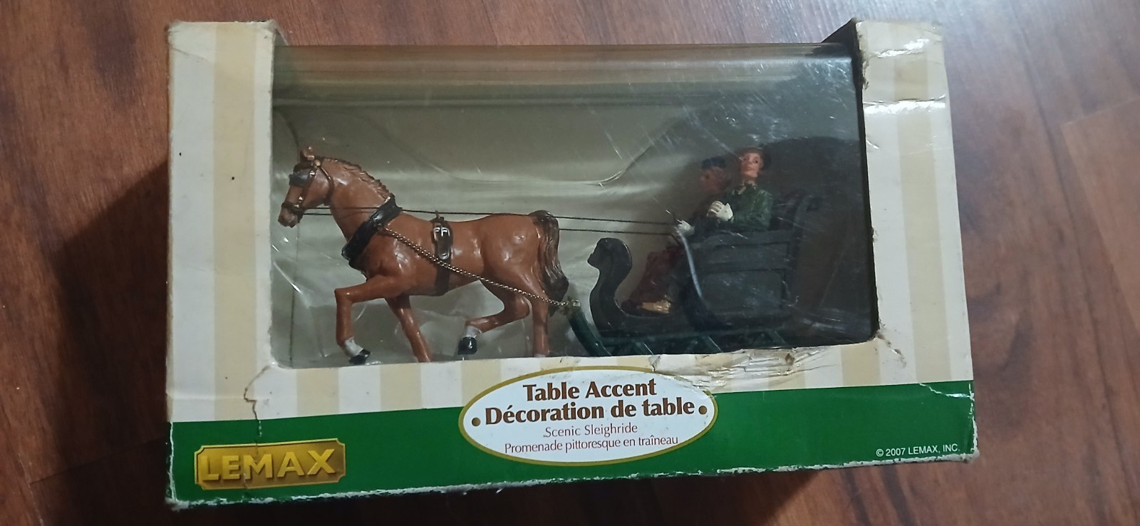 Lemax 2007 Scenic Sleighride Village Collection #73633 Table Accents Collectible