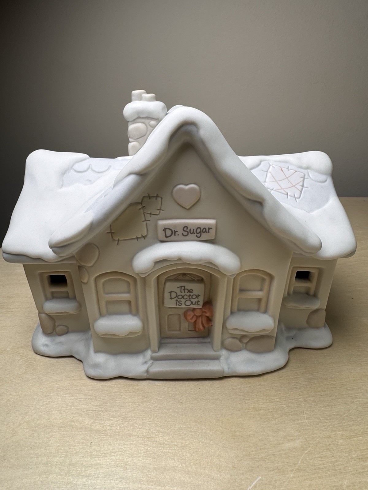 Precious Moments Sugar Town 5 Pc Lot Dr.’s Office w/Boxes Nightlight 1994 VTG