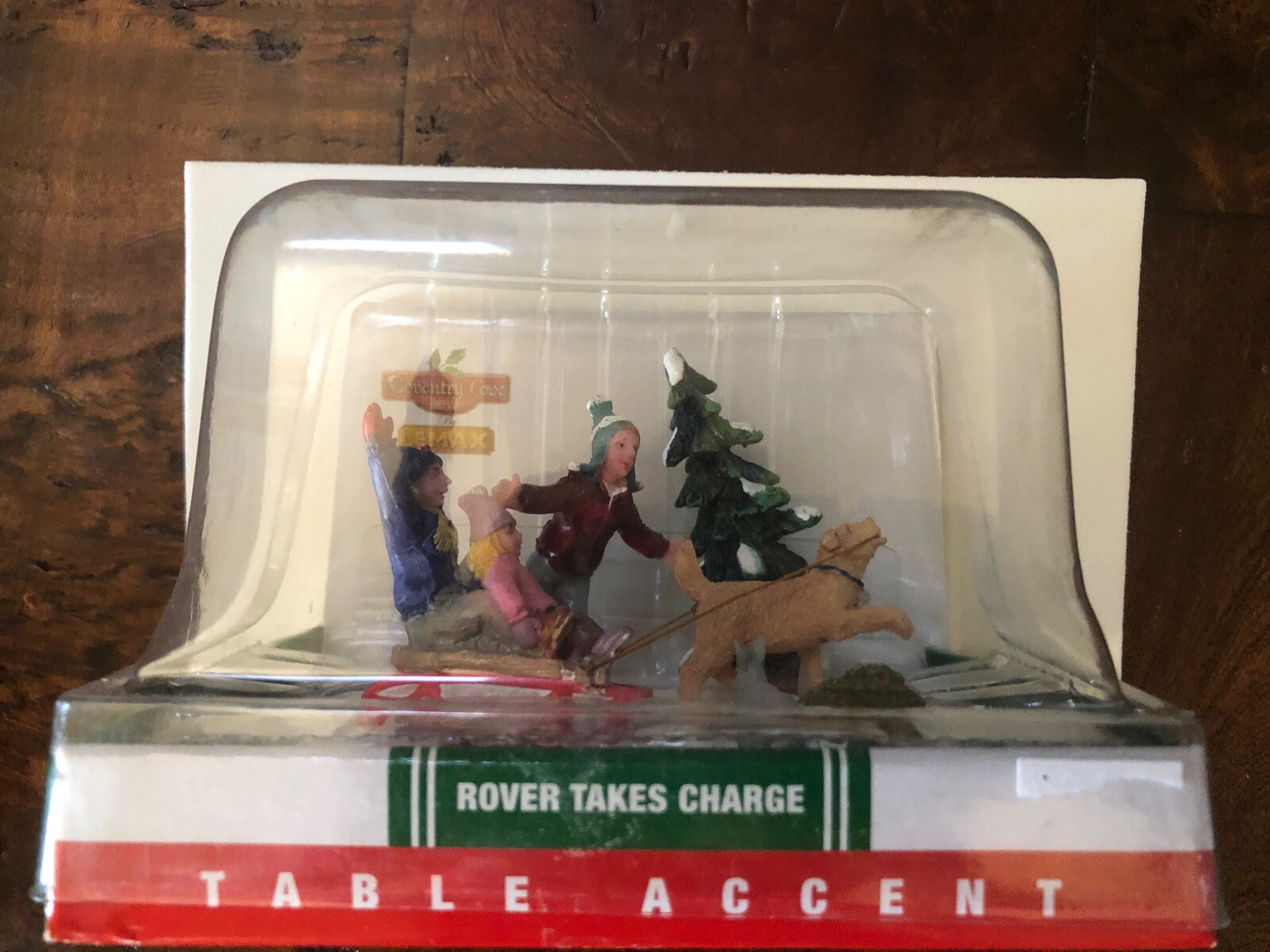 Lemax Coventry Cove Rover takes Charge Christmas Village Dog Retired 2019