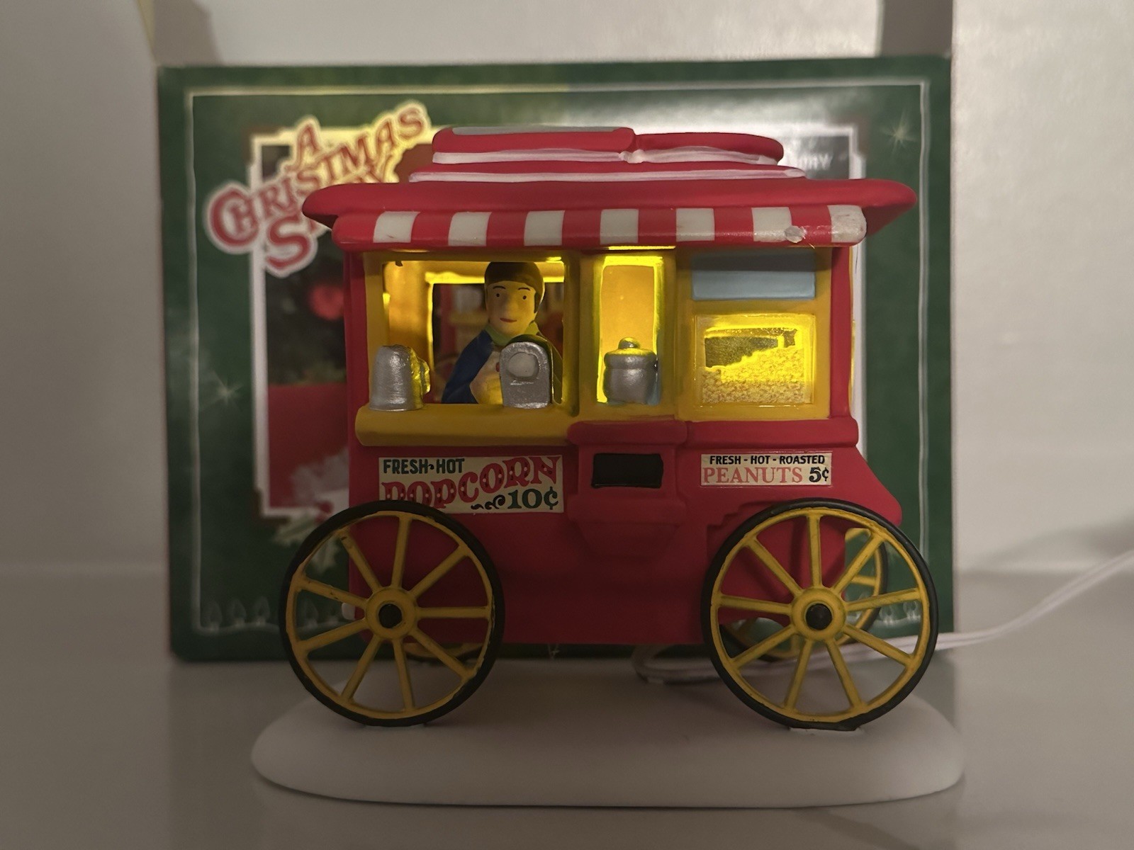 Department 56 A Christmas Story, Popcorn Wagon