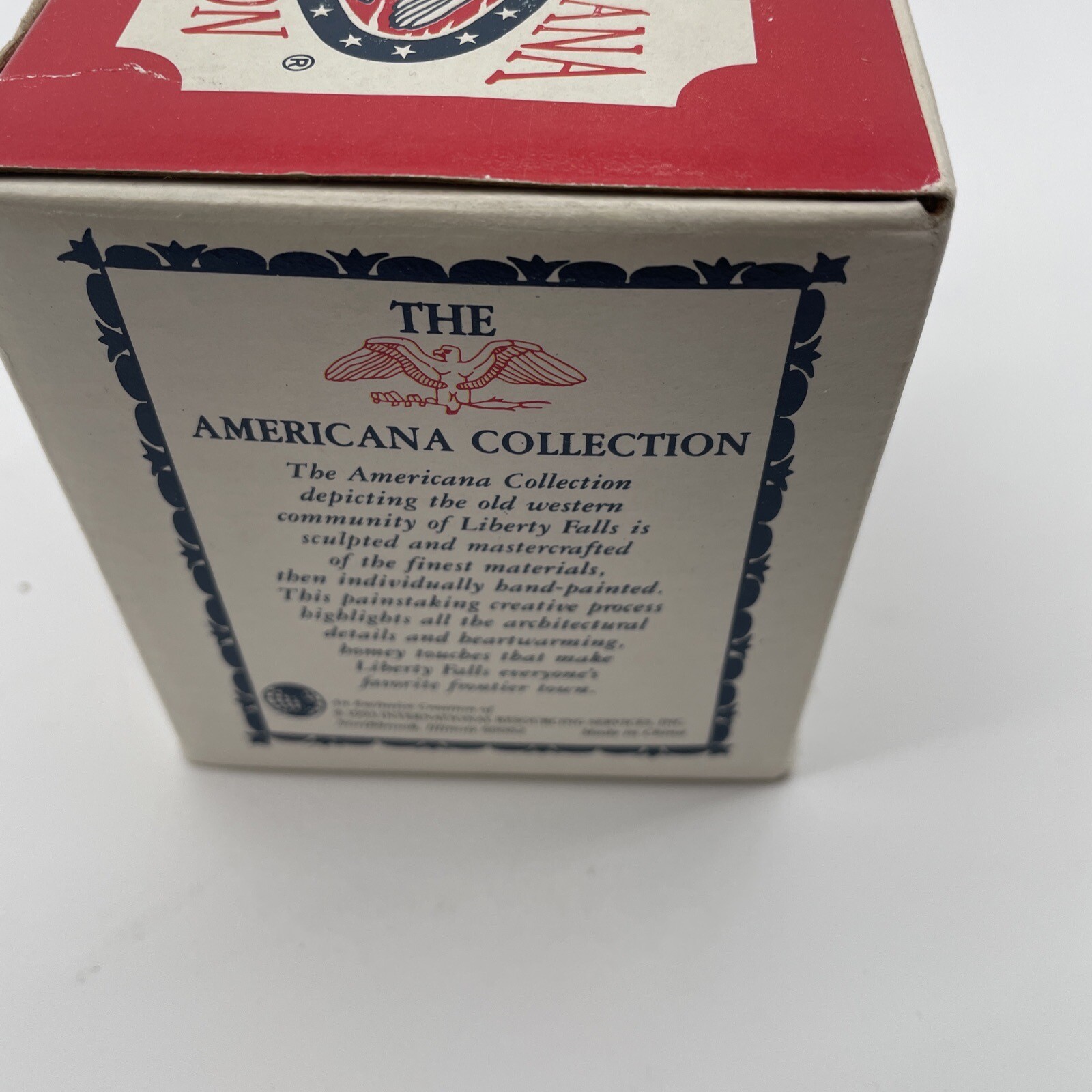 1993 Liberty Falls Americana Collection – Cox Furniture & Undertakers AH38 NICE!