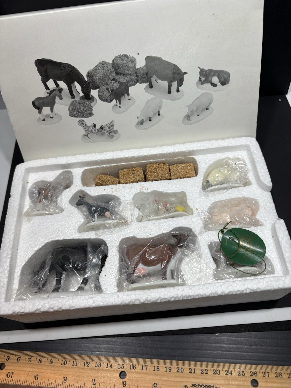 Department 56 “Farm Animals” Set of 8 Heritage Village Collection #56588